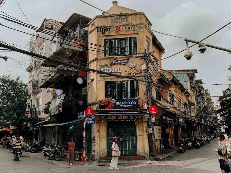 Ferienwohnung 2Br Cultural House In The Heart Of Old Quarter Washer&Dryer Hanoi Exterior foto